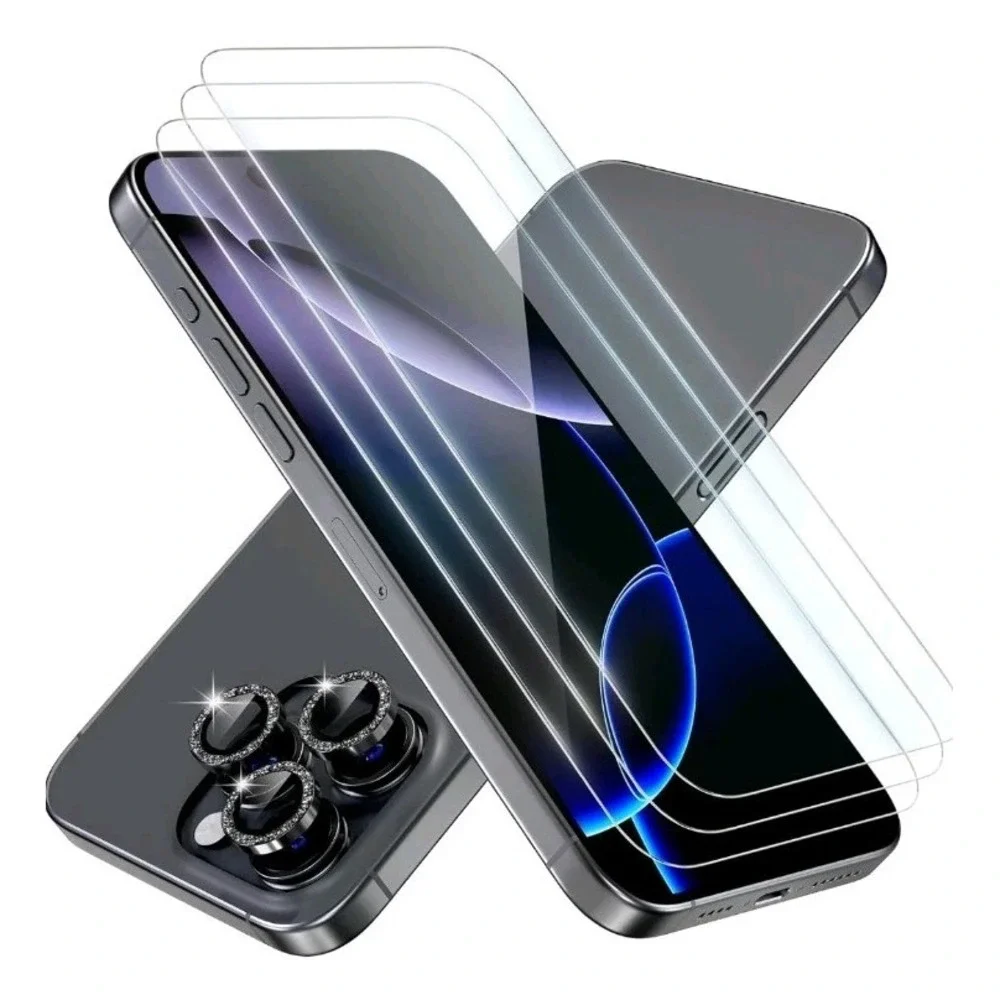 beuxece 3 Pack for iPhone 16 Pro Screen Protector 6.3
